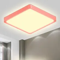 Lqwell LQWELL® Deckenleuchte LED Deckenlampe, IP44 Wasserfest Badlampe Quadrat