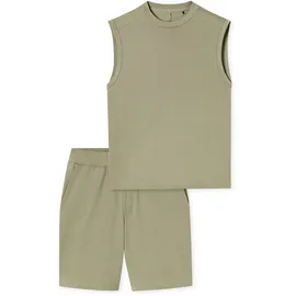 SCHIESSER Shorty Modern Nightwear Grün 48
