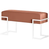 Möbel Kraft Polsterbank ¦ weiß ¦ Maße (cm): B: