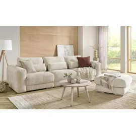 Nils Olsen Einzelcouch Flachgewebe 1-Sitzer Beige