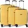 Benzi 5739 Koffer-Set 3-tlg. gelb