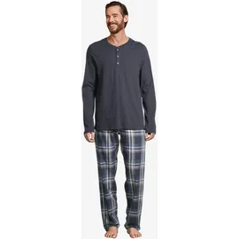 SCHIESSER Pyjama Night & Home Dunkelblau 48