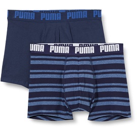 Puma Heritage Stripe Boxershorts denim L 2er Pack