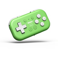 8bitdo Micro Bluetooth Gamepad Pocket-sized Mini Controller for Switch, Android, Raspberry Pi, Support Keyboard Mode (Green)