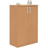 Xora Kommode, Buche, Holzwerkstoff, 3 Fächer, 72x110x36 cm, Wohnzimmer, Kommoden & Sideboards, Kommoden