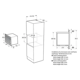 Hisense BIM325GI63DBG Schwarz
