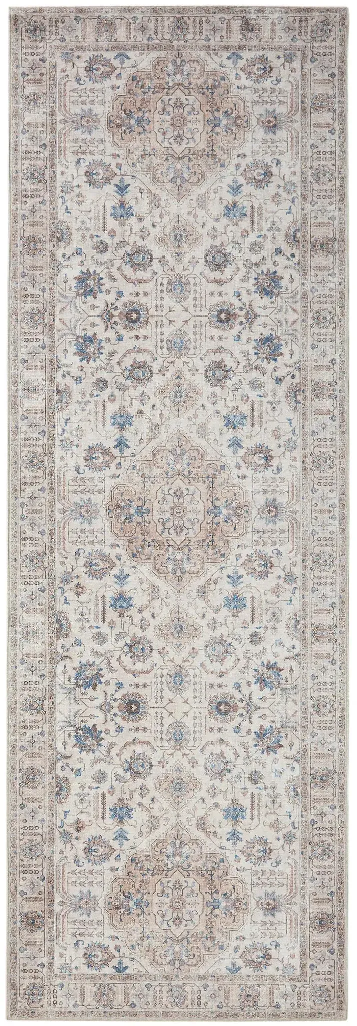 benuta Pop Läufer für Flur Laury Beige 80x240 cm