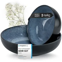 Moritz & Moritz VIDA Servierschalen Set 2-tlg. Blau