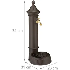 Relaxdays Standbrunnen Antik