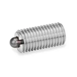 616-M16-SN Federnde Edelstahl-Druckstücke, mit Bolzen
