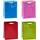 TSI Geschenktüten Mittel 18 x 23 cm 12 St. Blau/Rosa/Rot/Grün