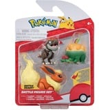 Jazwares Pokémon Battle Figure Set Schlapfel, Balgoras, Flamara PKW3047