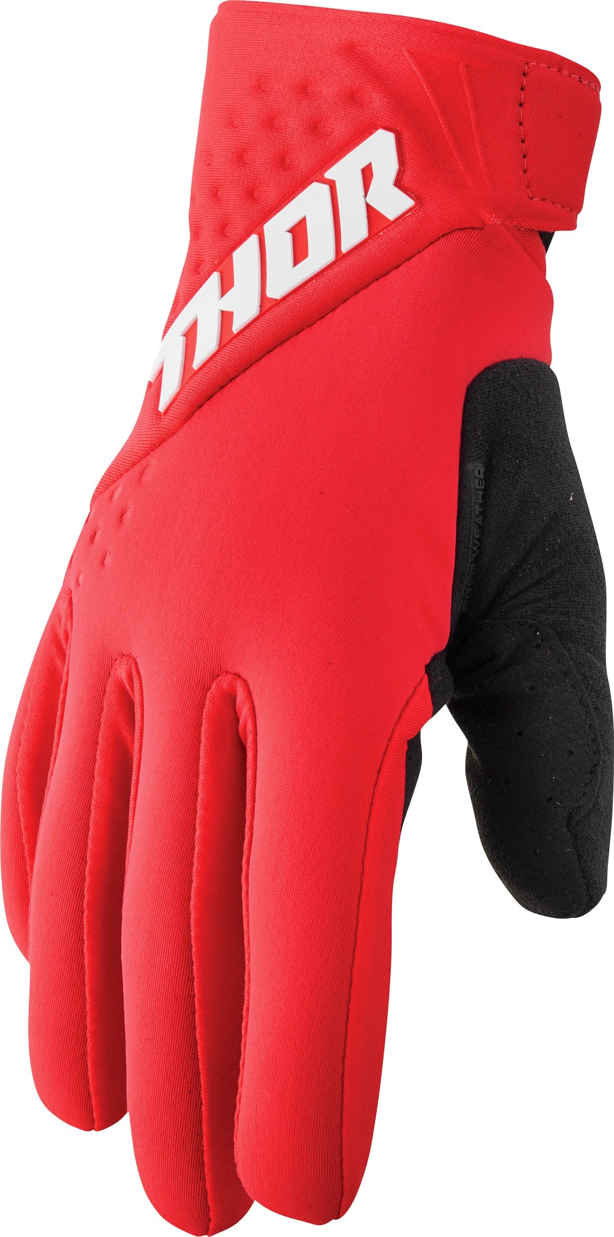 Thor Spectrum Cold S23, gants - Rouge/Blanc/Noir - XS