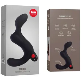 FUN FACTORY Duke Prostata-Stimulator für Herren Black 16.5 cm