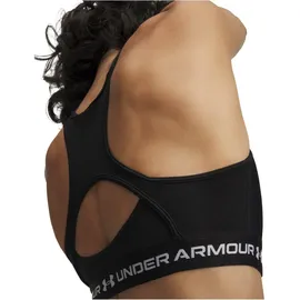 Under Armour Sport-BH Schwarz/Weiß L