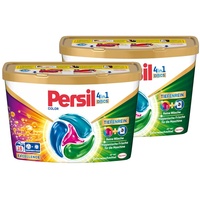 Persil Color 4in1 DISCS 32 Waschladungen (2x 16WL), Waschmittel mit Tiefenrein Technologie, Colorwaschmittel für reine Wäsche und hygienische Frische für die Maschine