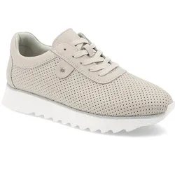 Beige Sneakers S.Barski Flache Schuhe, 39