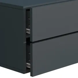 VCM Wandschublade Usal L 45 x 32 cm - grau