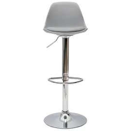 miliboo Design-Barhocker Hellgrau (2er-Set) STEEVY