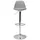 miliboo Design-Barhocker Hellgrau (2er-Set) STEEVY