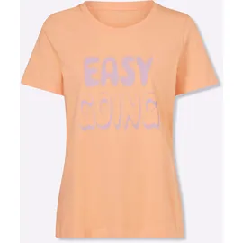 Heine T-Shirt in apricot, | Gr.: 44