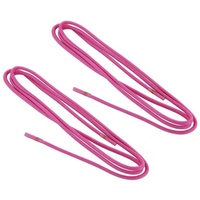 Collonil Schnürsenkel Schnürsenkel / Schuhband - gewachst - rund - dünn rosa 75 cm