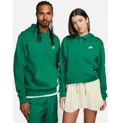 NIKE Herren Sweatshirt "Club Fleece" mit Kapuze, MALACHITE/MALACHITE/WHITE, M