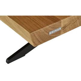 KOINOR Sofa Leder 3-Sitzer Türkis/Petrol