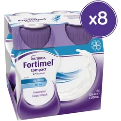 Fortimel Compact 2.4 neutral 8X4X125 ml