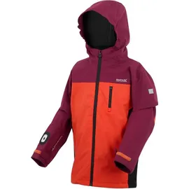 Regatta Trekktain 3 in 1 Jacke Weinrot 176