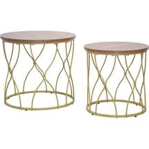 moebel-direkt-online möbel direkt online Beistelltisch-Set 2tlg. Klara