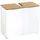 Germania Waschbeckenunterschrank Pescara 70 x 58 x 34 cm Weiß