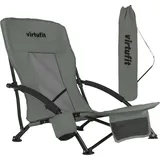 Strandstuhl - Klappbarer – Grau grau No Size