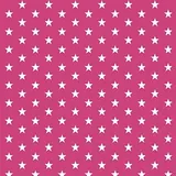 babrause® Baumwollstoff Sternchen Pink Webware Meterware Popeline OEKOTEX 150cm breit - Ab 0,5 Meter