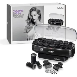 Babyliss Thermo Ceramic Rollers Haarstyling-Set schwarz/silber