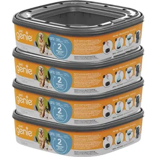 angelcare germany gmbh Pet Genie Nachfüllkassetten (4er Set) für Hundekot-Entsorgungssystem