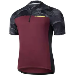 Trikot - Fahrrad - Herren - P-Scotch - bordeaux S