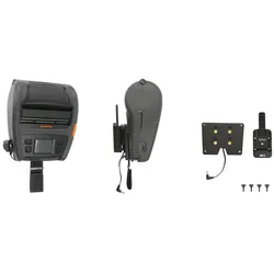 Brodit 216308, Tragbarer Drucker, Passive Halterung, Auto/Innenbereich, Schwarz