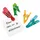 Wedo GLOSSY Magnete farbsortiert, Kunststoff 8,4 x 4,0 x 2,1 cm, 4 St.