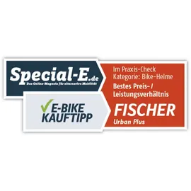 Fischer Fahrradhelm Urban Plus Miami S/M orange matt