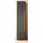 furn.design Center Hochschrank 34 x 200 cm Grau/Eiche Wotan Holz