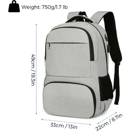 matein Rucksack 15,6 l isoliert