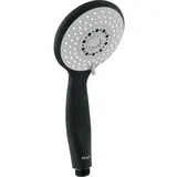 TRIZERATOP Handbrause Handbrause, Duschbrause 3 Funktionen BLACK, (Handbrause, Handbrause) schwarz|silberfarben