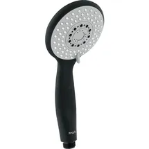 TRIZERATOP Handbrause Handbrause, Duschbrause 3 Funktionen BLACK, (Handbrause, Handbrause) schwarz|silberfarben