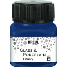 Kreul Chalky Porzellanfarben blau 20,0 ml