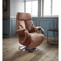 TV-Sessel SIT&MORE „Invito“ Sessel Gr. Luxus-Microfaser, manuell verstellbar, ohne Aufstehhilfe, B/H/T: 80 cm x 111 cm x 80 cm, braun (latte) Fernsehsessel und TV-Sessel Sessel in Größe S, wahlweise mit Motor Aufstehhilfe