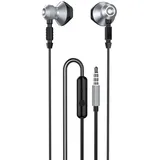 DUDAO X2C Wired Earbuds 3.5mm Mini Jack Grau
