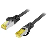 Equip Cat6A S/FTP Outdoor-Patchkabel, 25m, schwarz