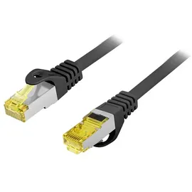Equip Cat6A S/FTP Outdoor-Patchkabel, 25m, schwarz