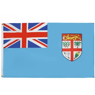 AZ FLAG - Flagge Fidschi - 150x90 cm - Republik Fidschi Fahne 100% Polyester mit Messing-Ösen - 110g